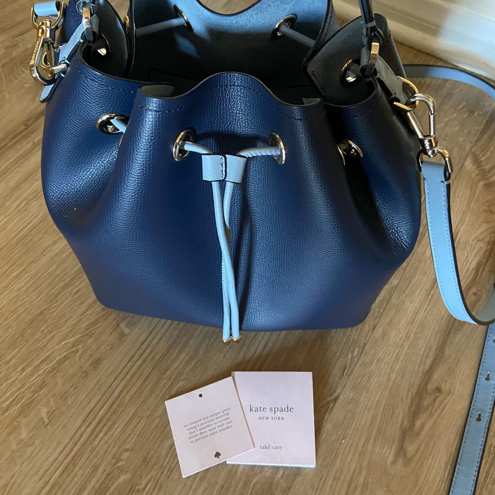 Kate Spade Eva bucket bag with draw string